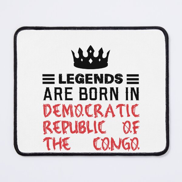 Item preview, Legends are born in Democratic Republic of the Congo designed and sold by BYNDART.
