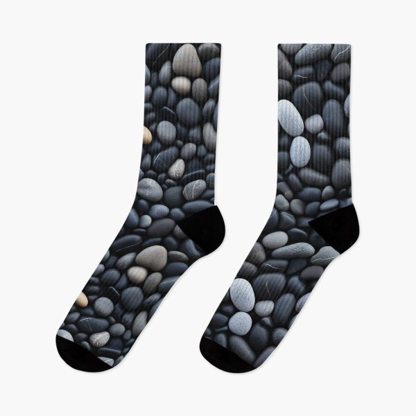Item preview, Black natural beach pebbles designed and sold by allthis.