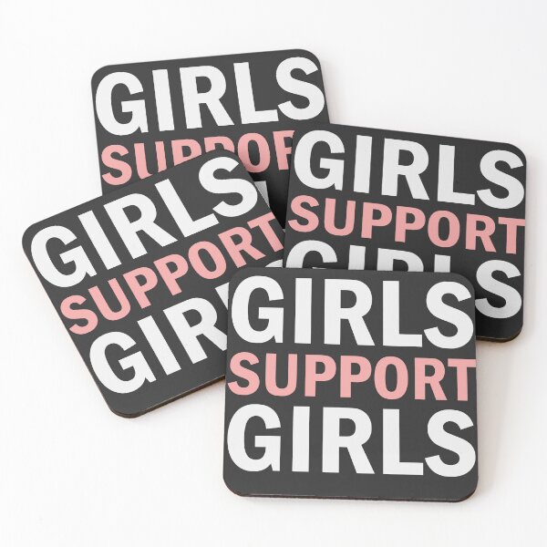 Item preview, Unity in Words: gils support girls Print designed and sold by Word Wear.