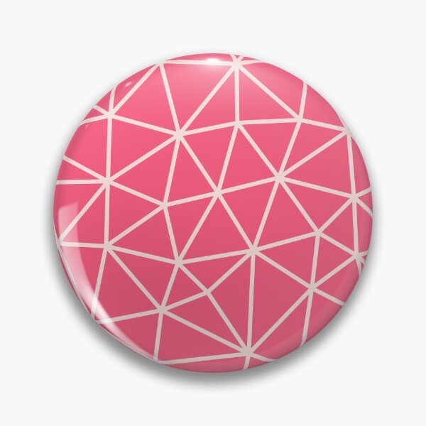 Item preview, Vintage Pink Geometric Triangle Abstract Pattern Design  designed and sold by patternsoup.