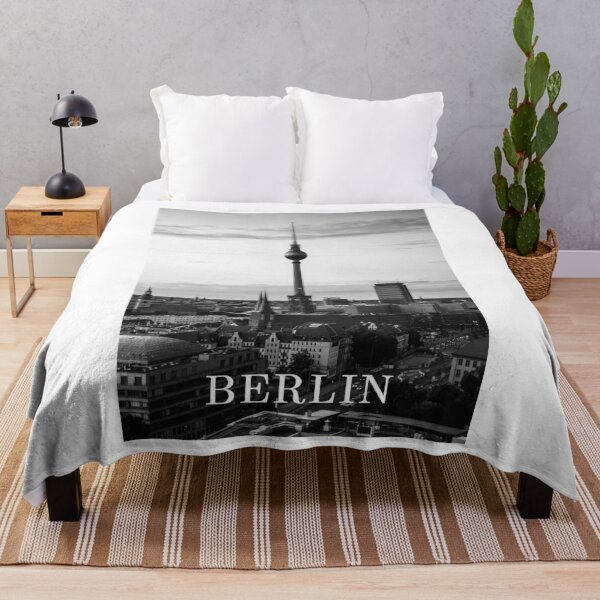 Item preview, Black and White Berlin Germany Europe designed and sold by ShopJoel.