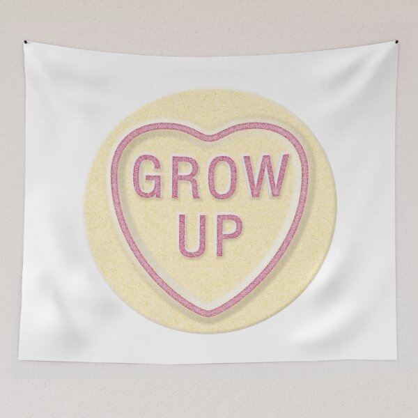 Item preview, NDVH Love Heart GROW UP designed and sold by Nik’s T-Shirts.