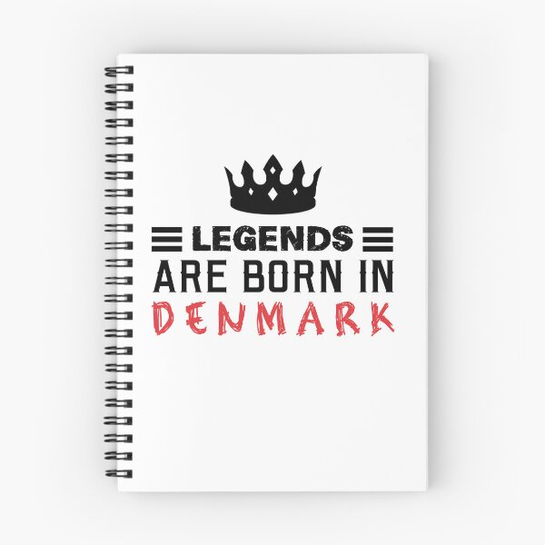 Item preview, Legends are born in Denmark designed and sold by BYNDART.
