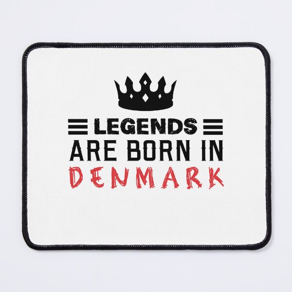 Item preview, Legends are born in Denmark designed and sold by BYNDART.