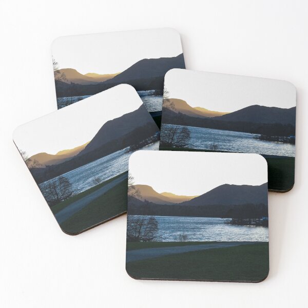 Item preview, Derwent Water at sunset designed and sold by DaisyAndrew.