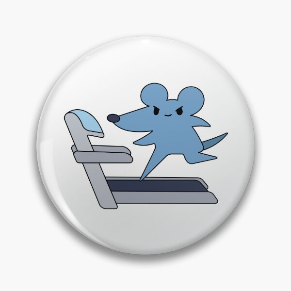 Item preview, Treadmill Rat designed and sold by SideQuestDoodles.