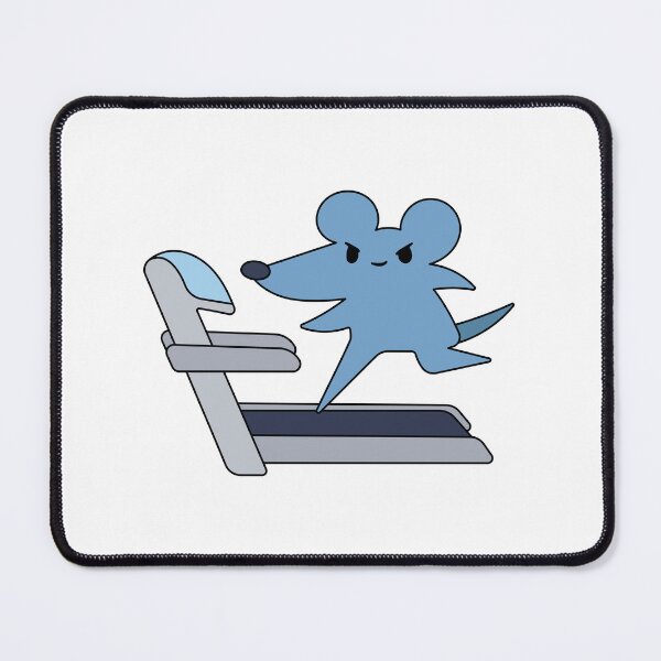 Item preview, Treadmill Rat designed and sold by SideQuestDoodles.