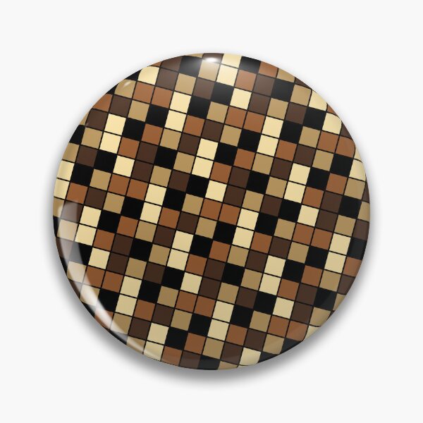 Item preview, Tan & Brown Natural Square Tiles Black Limitless Seams designed and sold by Alchemy-A-La-G.