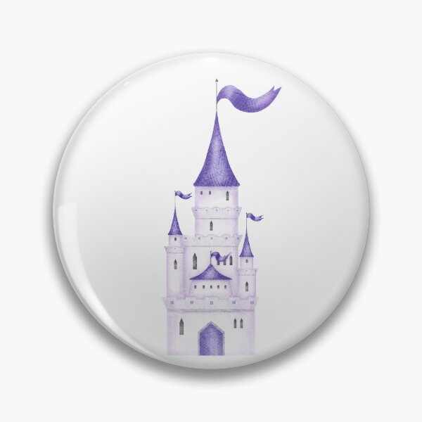 Item preview, Fairytale Castle Lilac designed and sold by PinaColadaArtS.