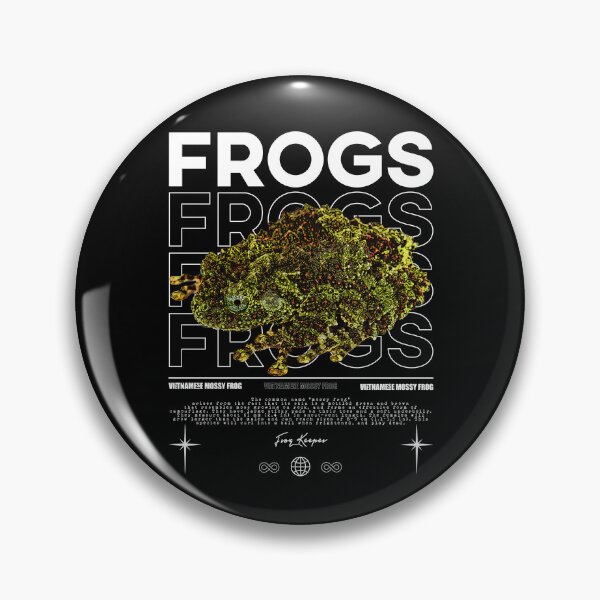 Item preview, Vietnamese Mossy Frog Streetwear Frog Keeper designed and sold by JRRTs.