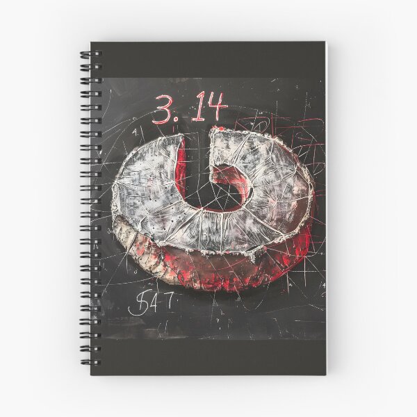 Item preview, Celebrating Pi Day with Mathematical Artistry and Creative Flair in a White and Dark Palette designed and sold by OlfactoART Studio.