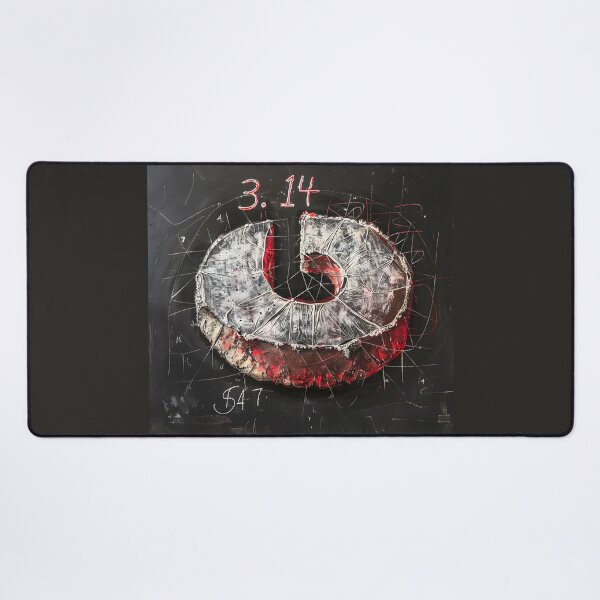 Item preview, Celebrating Pi Day with Mathematical Artistry and Creative Flair in a White and Dark Palette designed and sold by OlfactoART Studio.