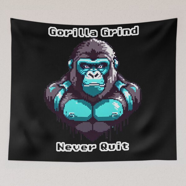 Item preview, Gorilla Grind, Never Quit designed and sold by Jackson-Will.