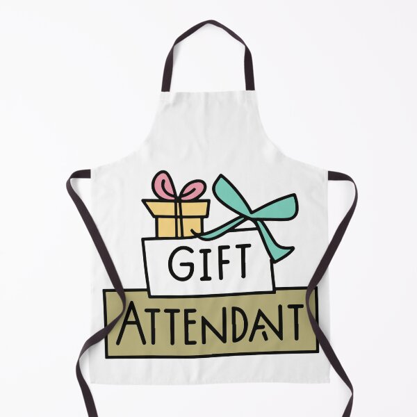 Item preview, Gift Attendant Wedding Sticker Design designed and sold by NiftyWrx.