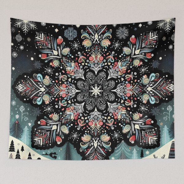 Item preview, Starry Night Snowflake designed and sold by aminz4.