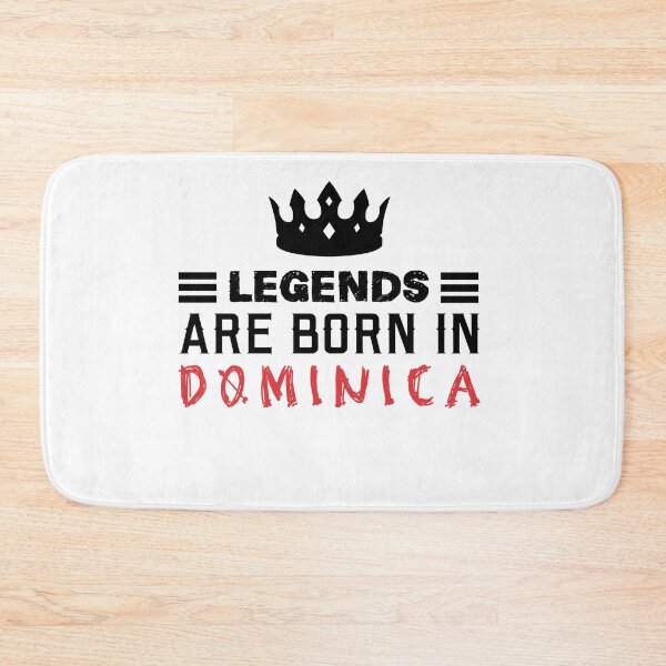 Item preview, Legends are born in Dominica designed and sold by BYNDART.