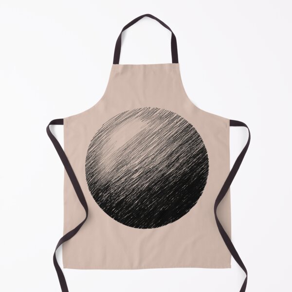 Item preview, Black ball sphere sketch pattern designed and sold by Szkicerka.
