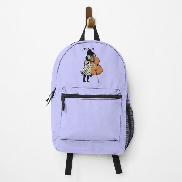 Item preview, Cute Jazz Musician Playing Contrabass designed and sold by SteinHead.