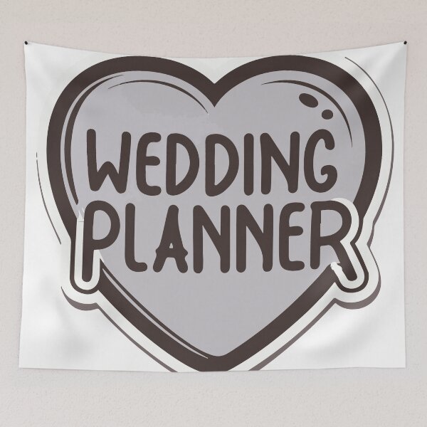 Item preview, Wedding Planner Heart Lock Graphic designed and sold by NiftyWrx.