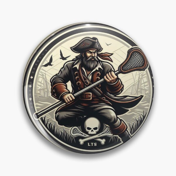 Item preview, Lacrosse Pirate designed and sold by SportsMomsRock.