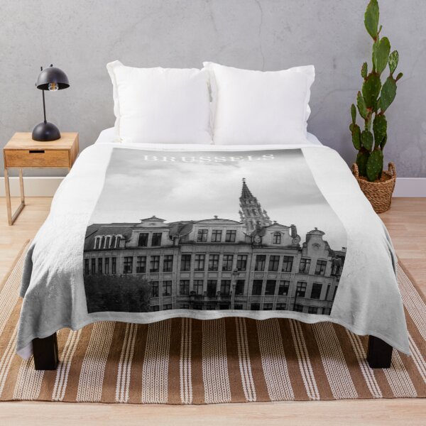 Item preview, Black and White Brussels Belgium Europe designed and sold by ShopJoel.