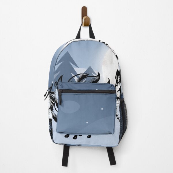 Item preview,  Cartoon Kitsune dance beneath moonlit dreams designed and sold by EyeArt Studio.