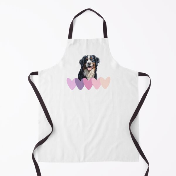 Item preview, Minimalist Bernese Mountain Dog Gifts with cute hearts designed and sold by TheVirtualSpace.