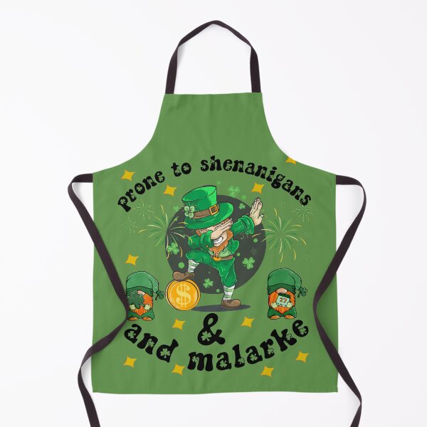 Item preview, Prone To Shenanigans And Malarkey - Funny St Patrick Day designed and sold by Raccoon's World.