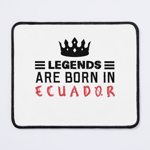 Item preview, Legends are born in Ecuador designed and sold by BYNDART.