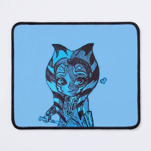 Item preview, Ahsoka Tano kawaii sketch ⸜(⸝⸝⸝´꒳`⸝⸝⸝)⸝ designed and sold by kitsune-bis.