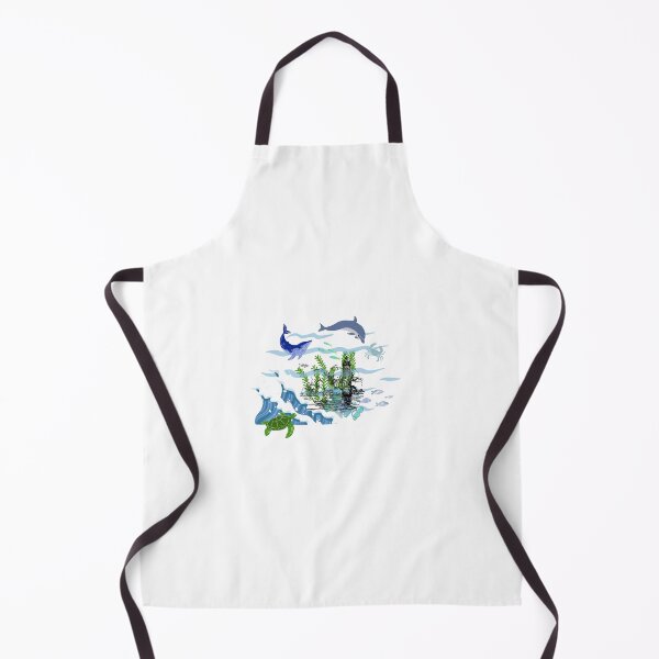 Item preview, sea ocean life delphine - lighthouse blue vision  designed and sold by Lurastel.