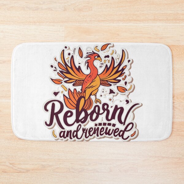 Item preview, Phoenix Reborn and Renewed – Minimalist Transformation Art designed and sold by NiftyWrx.