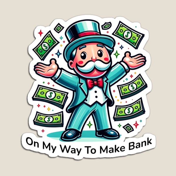 Item preview, Monopoly Go Sticker Monopoly Sticker designed and sold by willy-hd.