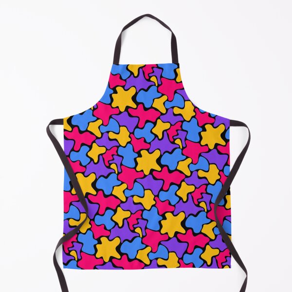 Item preview, Pink Blue & Purple Blob Camouflage Textile Limitless Seams designed and sold by Alchemy-A-La-G.