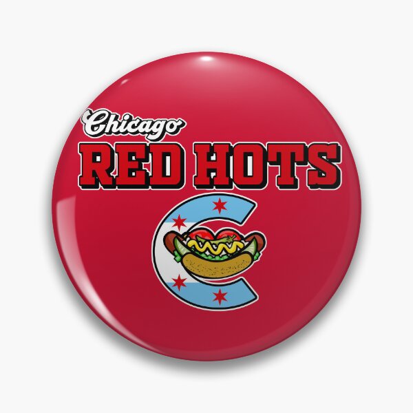 Item preview, Chicago Red Hots Wordmark designed and sold by mlunsford215.
