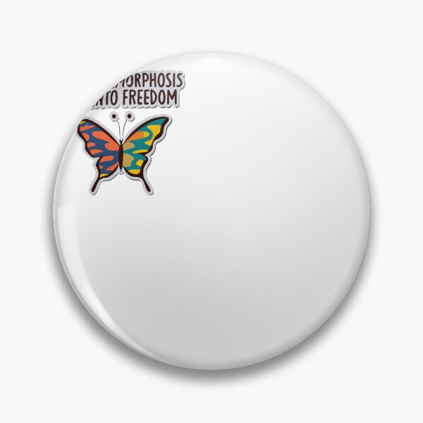 Item preview, Metamorphosis into Freedom - Butterfly Silhouette designed and sold by NiftyWrx.