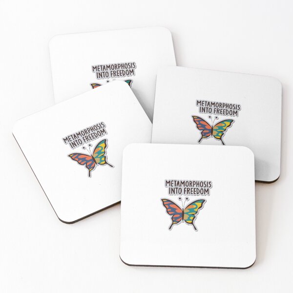 Item preview, Metamorphosis into Freedom - Butterfly Silhouette designed and sold by NiftyWrx.