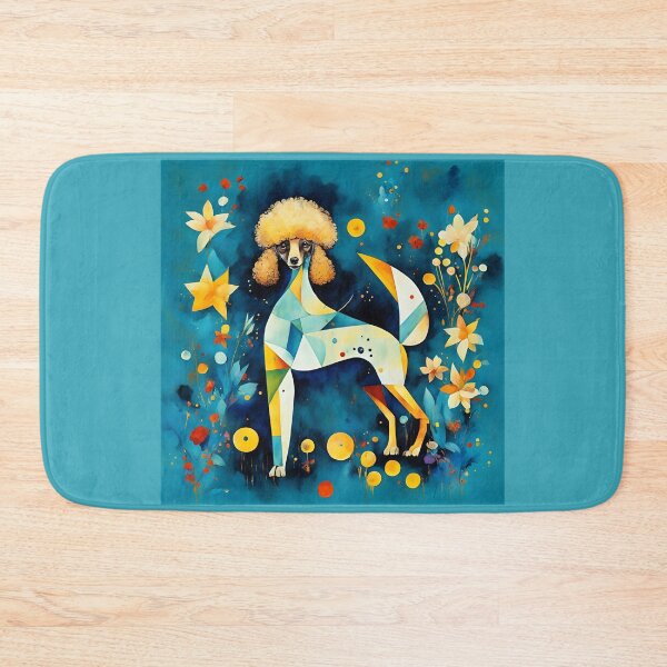 Item preview, A poodle dog among exotic flowers. designed and sold by Natalia-Vlad.