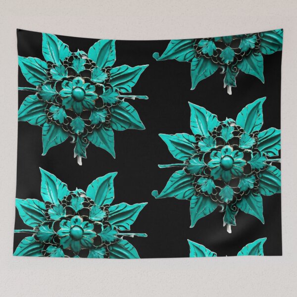 Item preview, Turquoise flower designed and sold by UZRWRLD .