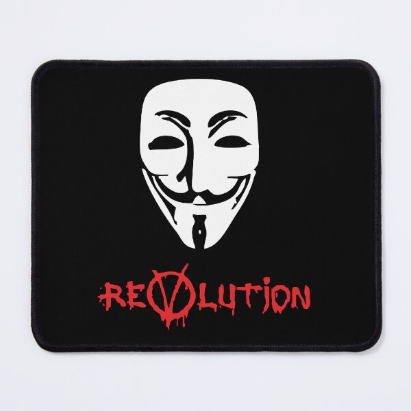 Item preview, v hacker revolution mask designed and sold by alexandersuad.