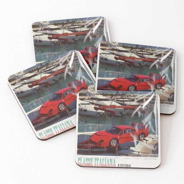 Item preview, Poster "Ferrari F40" designed and sold by stukatana.