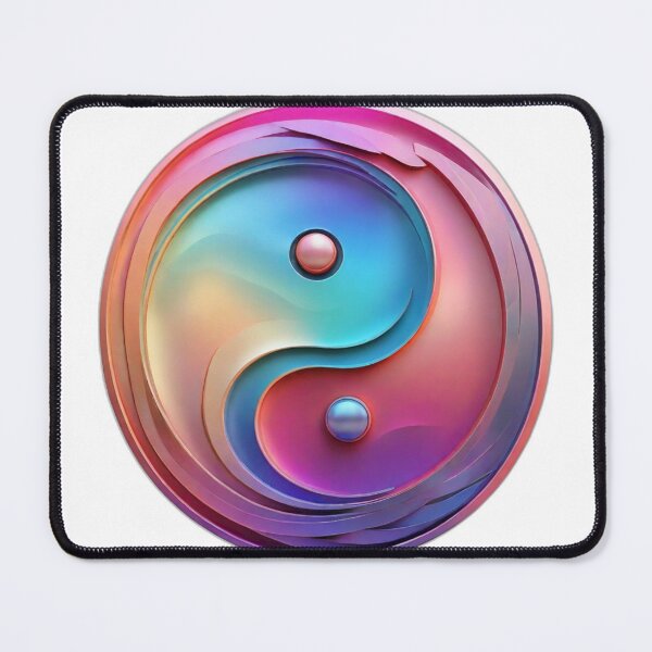 Item preview, yin-yang, Holographic design & abstract gradient. designed and sold by JonathanP514.