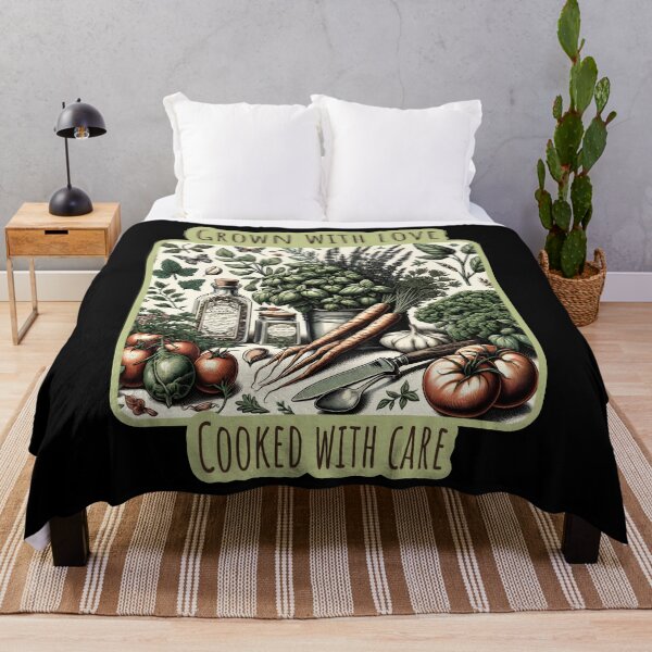 Item preview, Grown With Love, Cooked With Care. Gardening and cooking lover. designed and sold by Unitepeople.