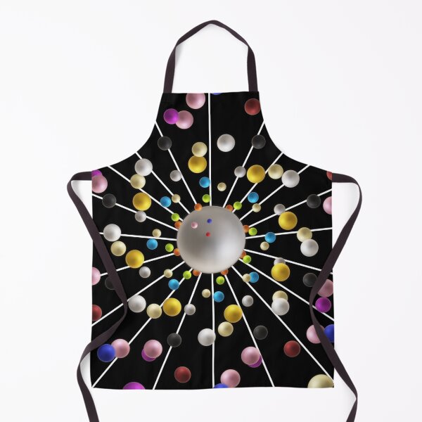 Item preview, Colorful Swirling Balls - Abstraction designed and sold by Ulandia.