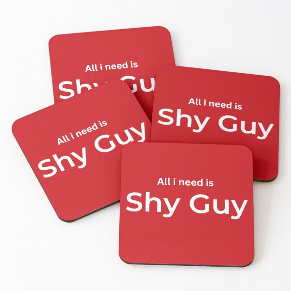 Item preview, All i need is Shy Guy (red) designed and sold by ArtifyAvangard.