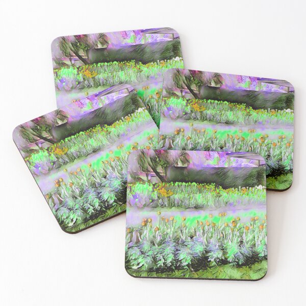 Item preview, Tulip Garden Print  designed and sold by carlastotes.