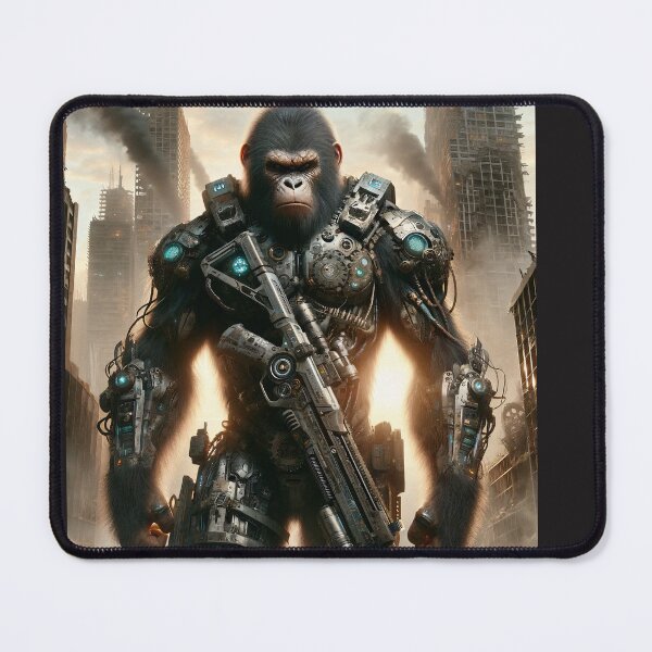 Item preview, Surreal Monkey Post Apocalyptic designed and sold by SurrealCreator.