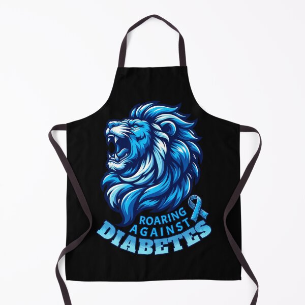 Item preview, Roaring Against Diabetes (Lion) designed and sold by SeledineArt.