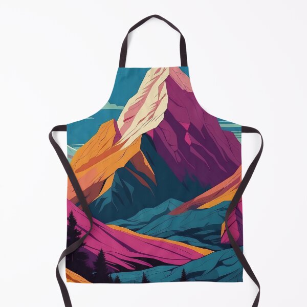 Item preview, Ethereal Dusk Over Dreamlike Mountain Vista designed and sold by ArtComixHaven.