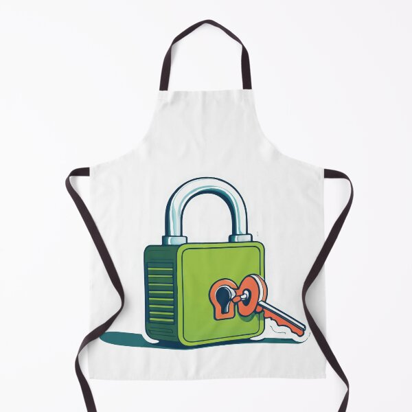 Item preview, Unlocking Freedom - Realistic Lock and Key Design designed and sold by NiftyWrx.